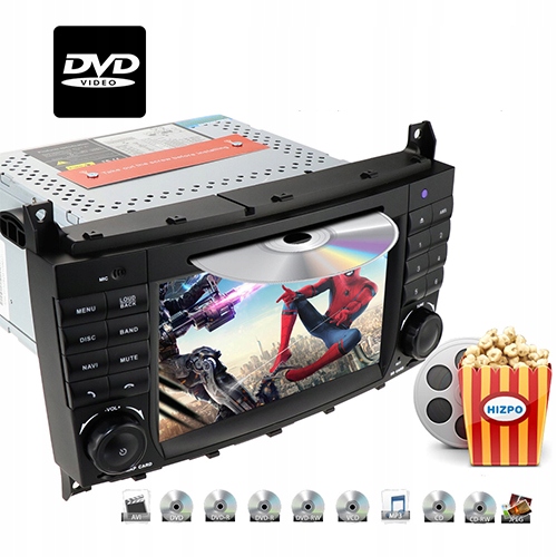 RADIO GPS ANDROID Mercedes Benz CLC W203 2008-2010 Marka bez marki