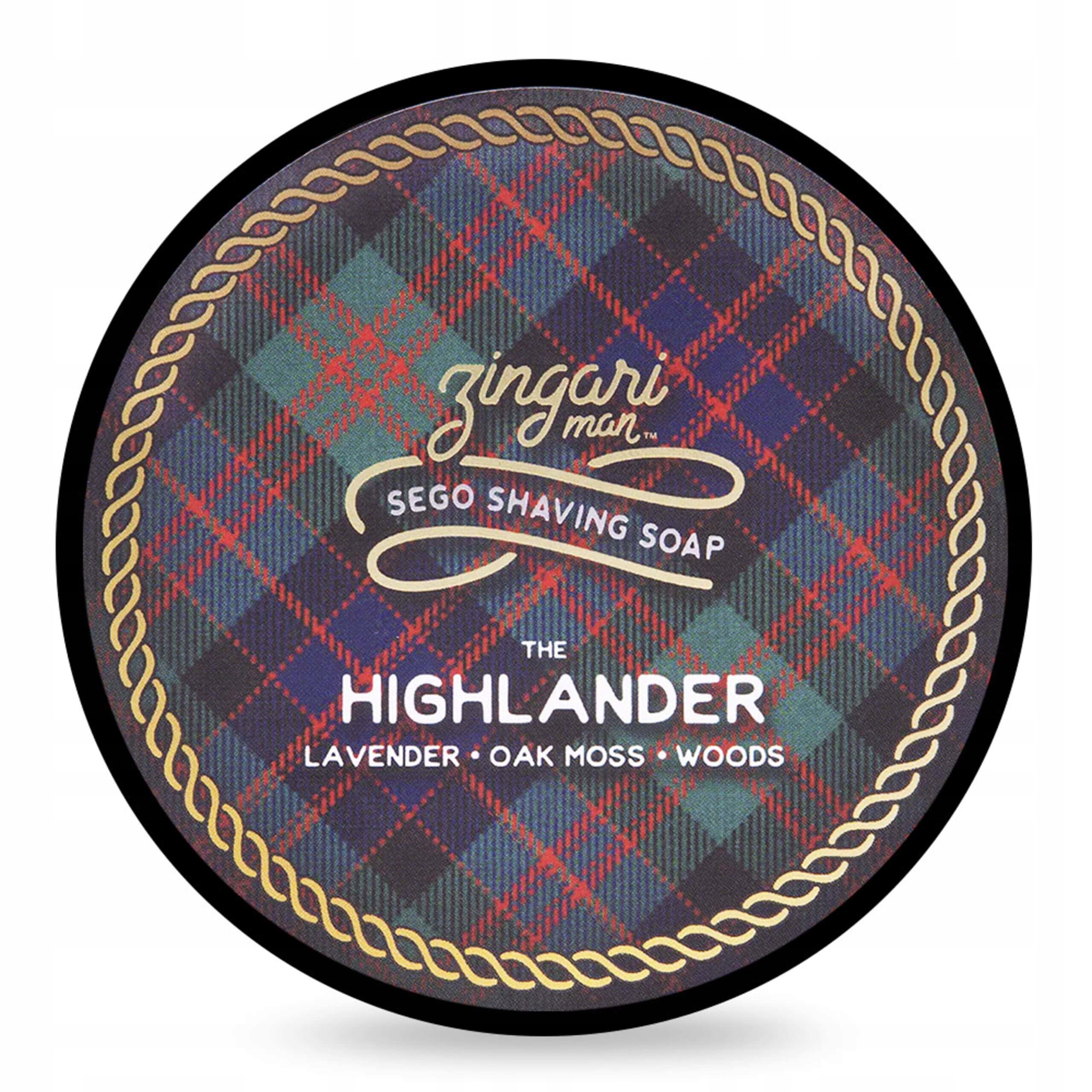 Zingari Man Mýdlo na holení Shaving Soap Highlander 142 ml