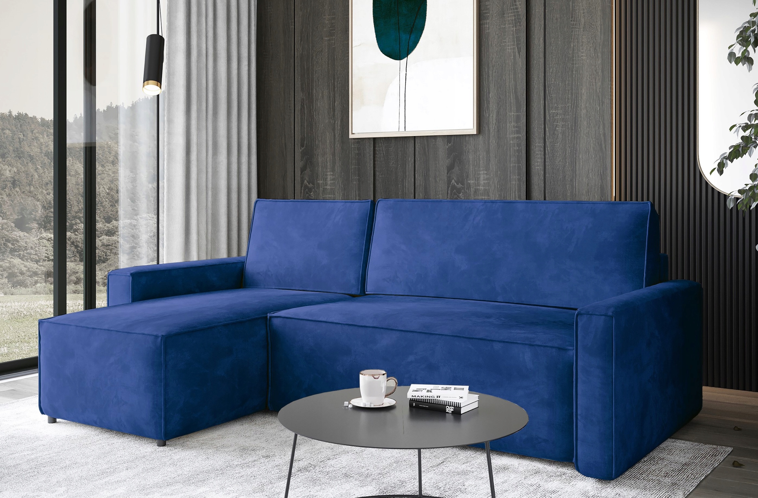 KANAPA ELKA ELROY 240 CM AUTOMAT DL GRANAT