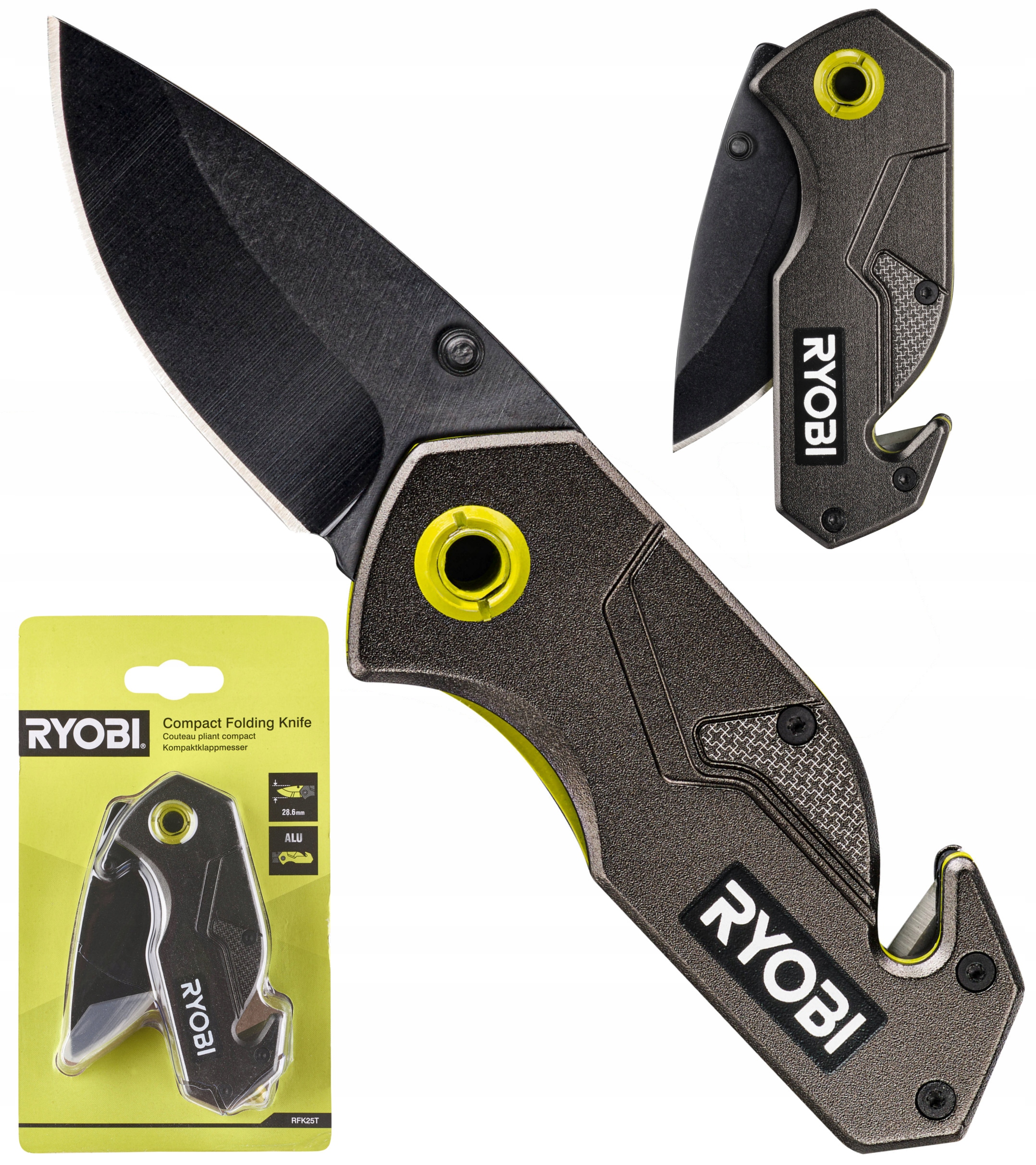 

Ryobi RFK25T Nóż Składany Kompaktowy Scyzoryk