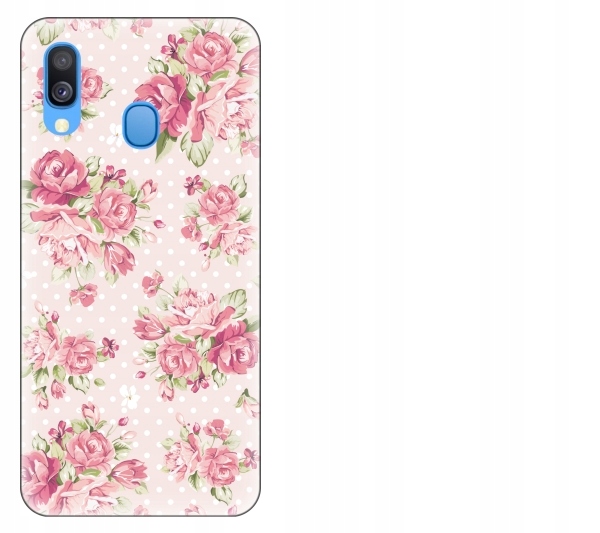 

Etui pokrowiec Samsung Galaxy A40 Floral kwiaty