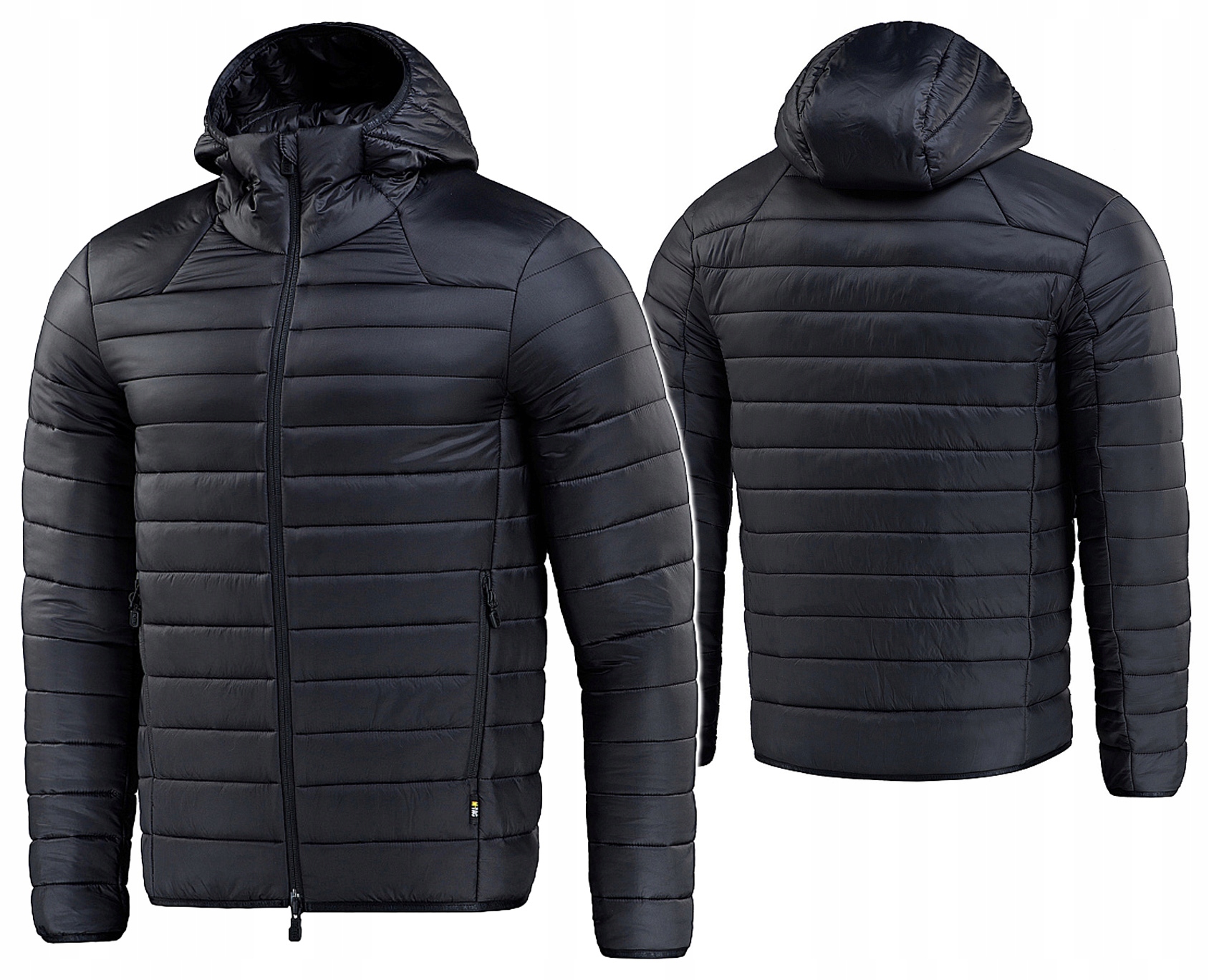 Pánská bunda s kapucí s taktickou prošívanou kapucí Stalker Gen.iii M-tac Černá S