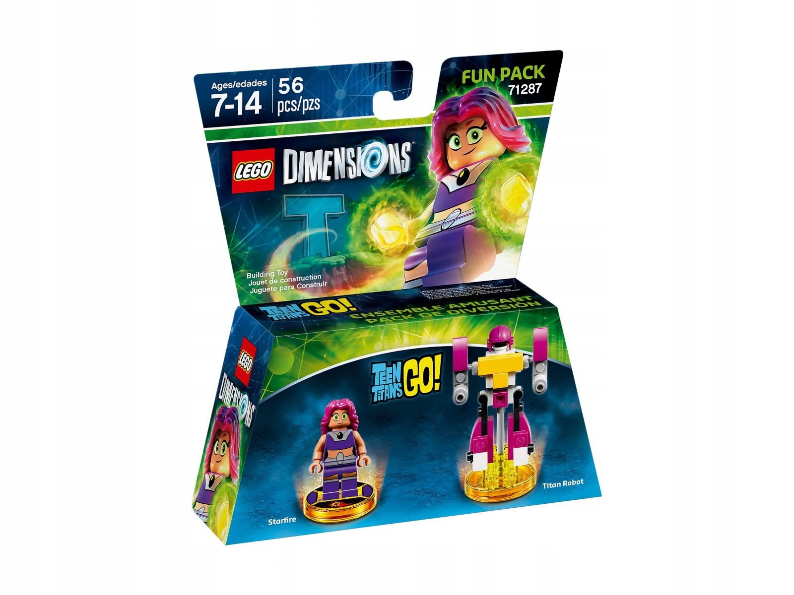 Nowy LEGO Dimensions 71287 Teen Titans Go! Starfire gwiazdka MISB 2017