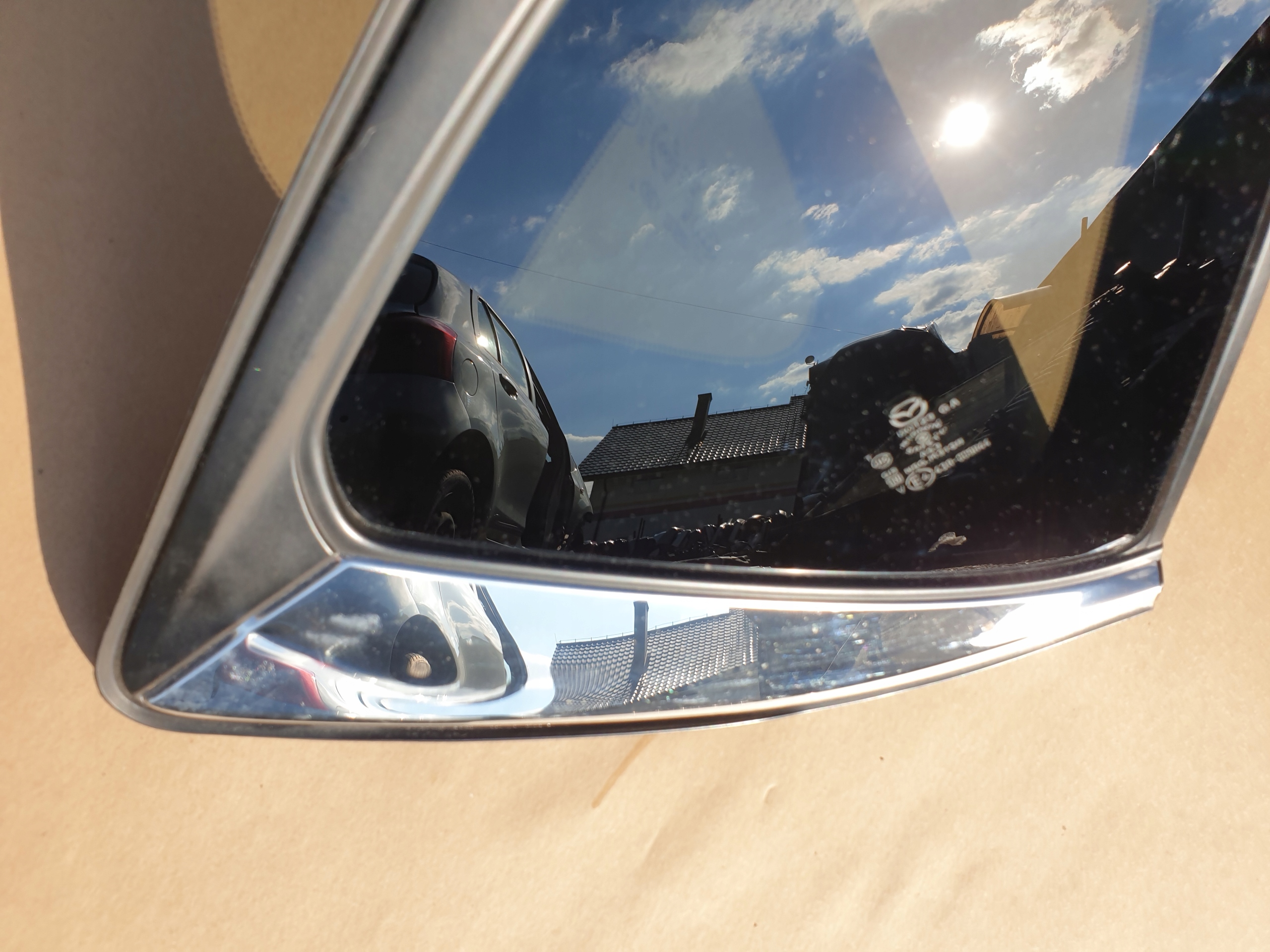 window bodywork chrom right left Mazda CX-5 II 2017r. KF CIEMNA AS3 OE