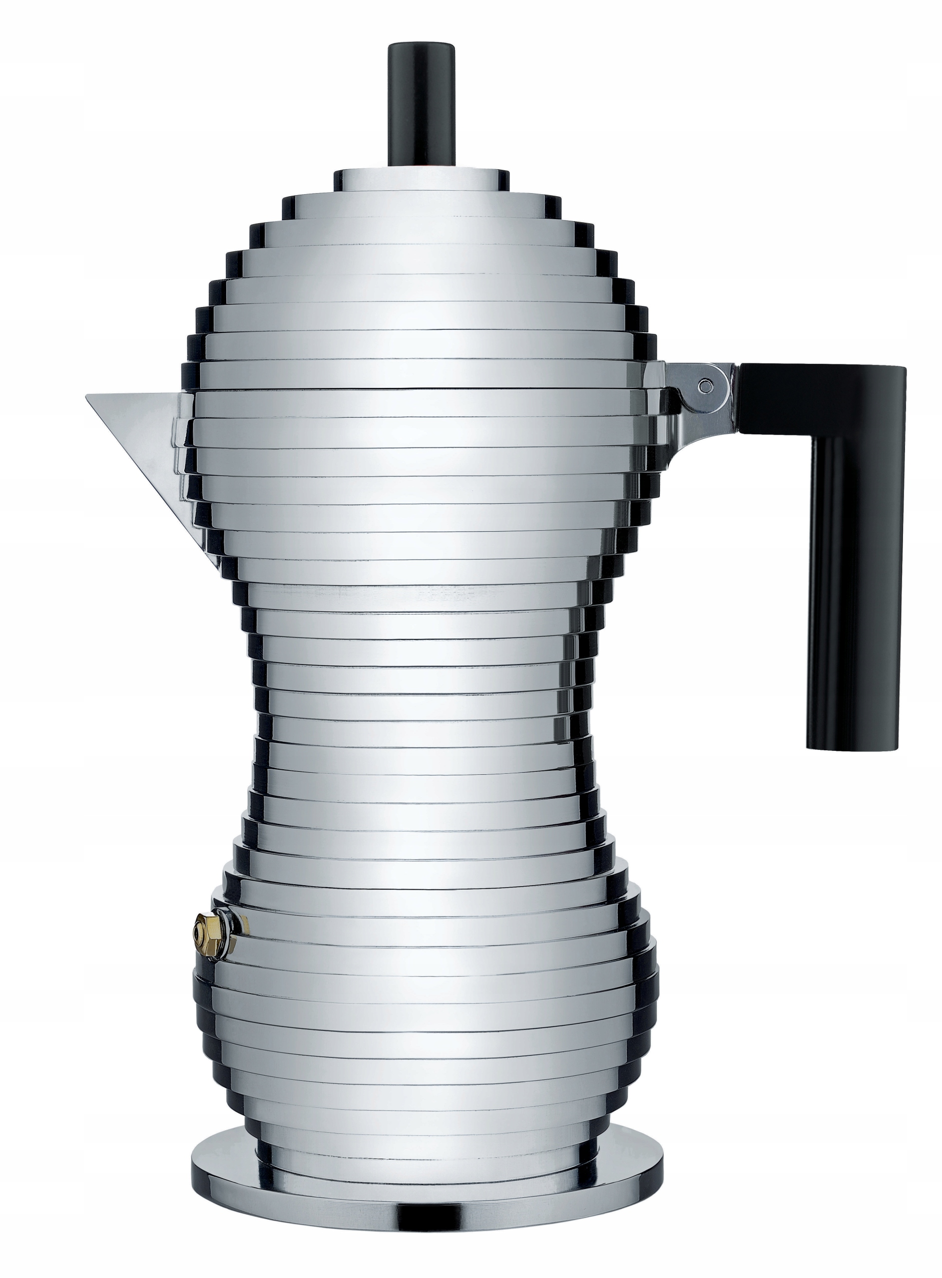 Alessi Pulcina Kávovar Lúhovač pre Espresso 300 ml na indukciu čierny