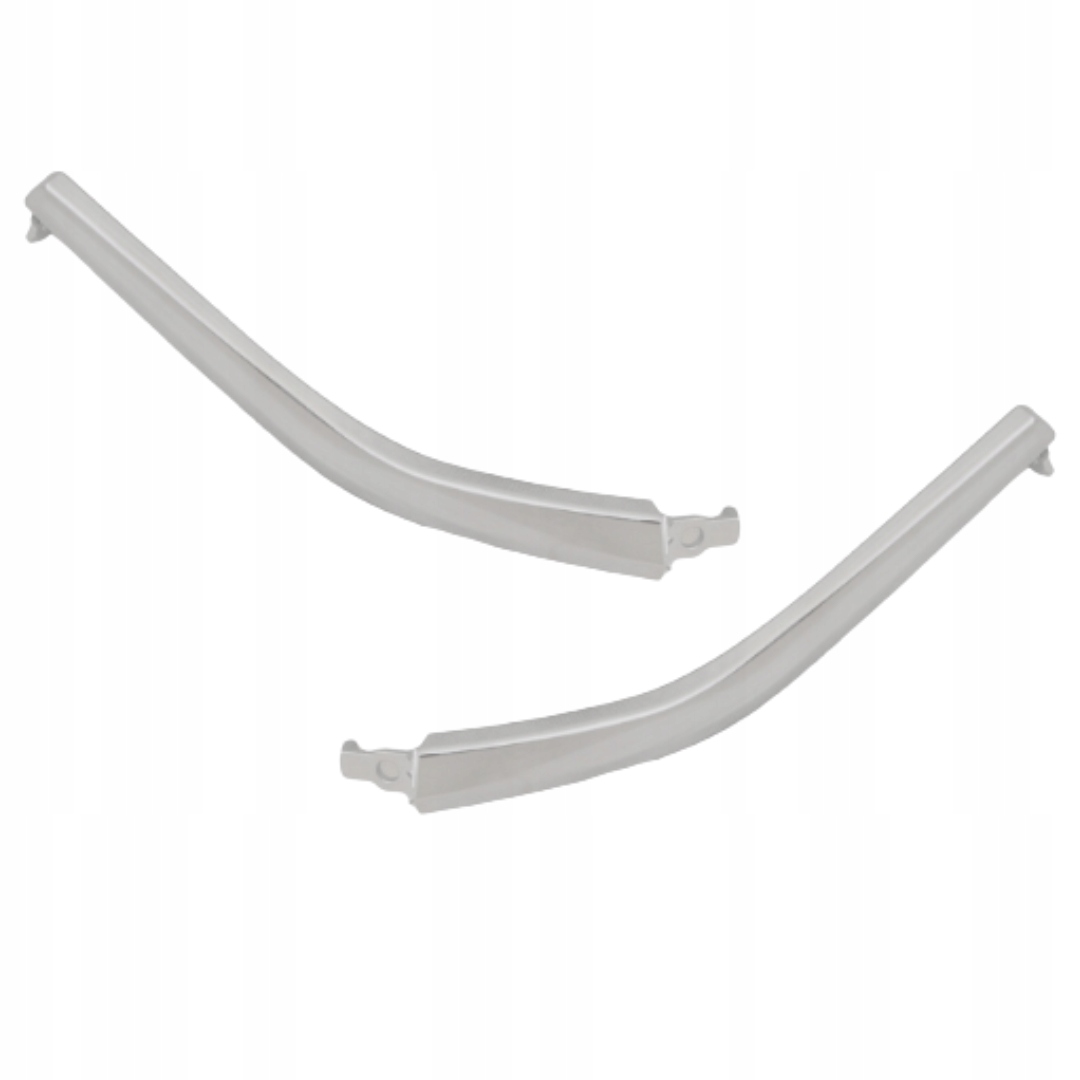 Mitsubishi Outlander III 15- Nadstavec Lišta Nárazníku Chrom L+p Komplet