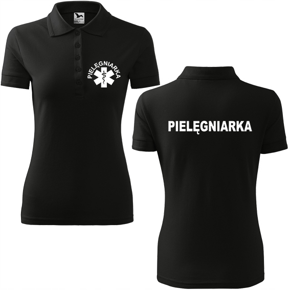 

Damska Koszulka polo Pielęgniarka 01 M