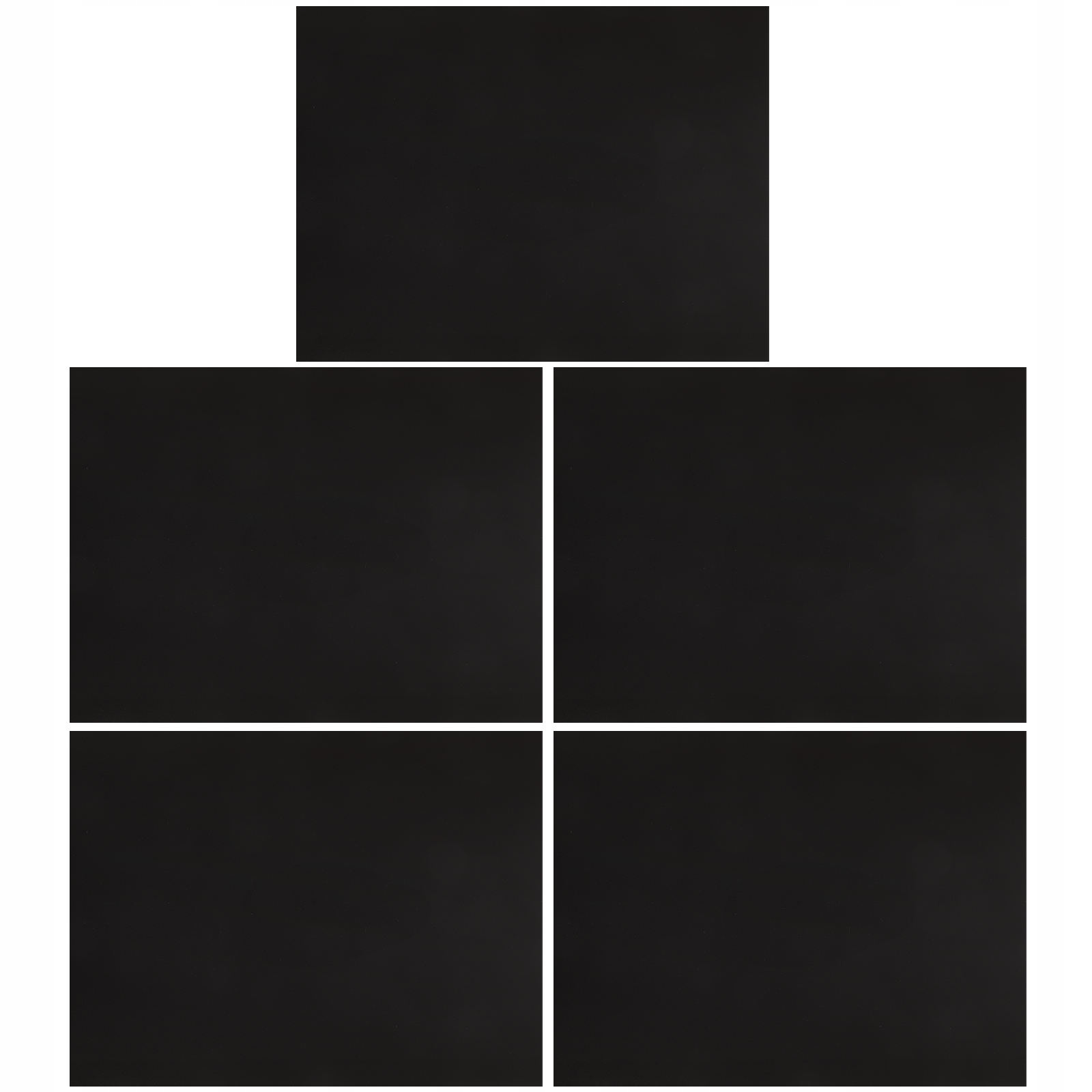 5Pcs Black Handbag Bottom Support Pad for Organized Packing