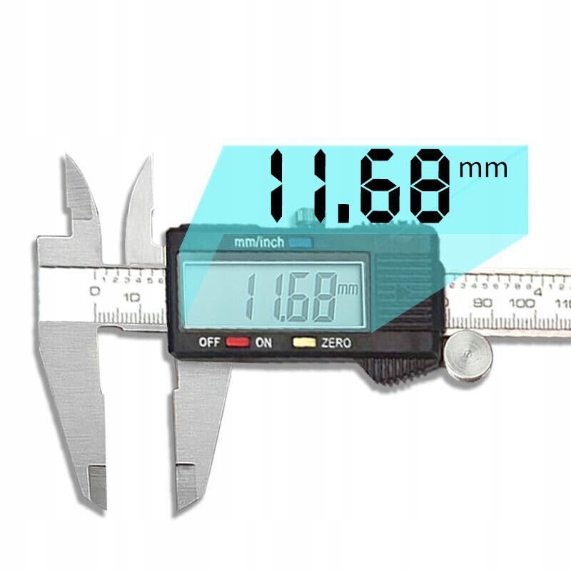 JJ-SHOP24 Cyfrowy Suwmiarka LCD 0-150 mm Stal Nierdzewna Pomiar — miniatura 3