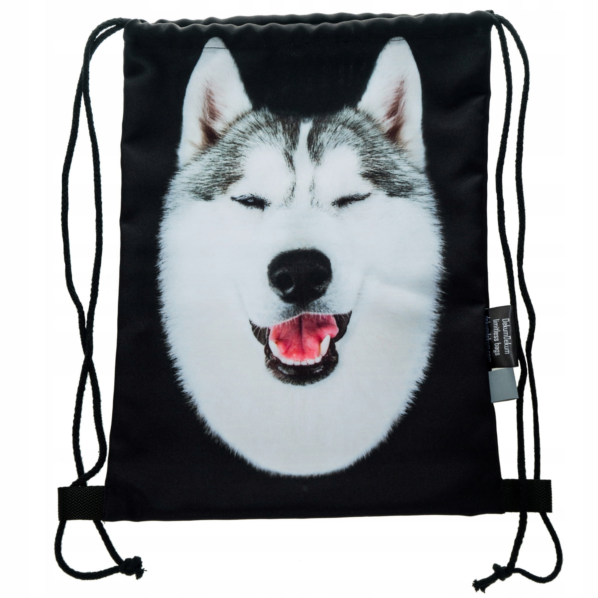

Worek Plecak z psem Husky pies idealny prezent