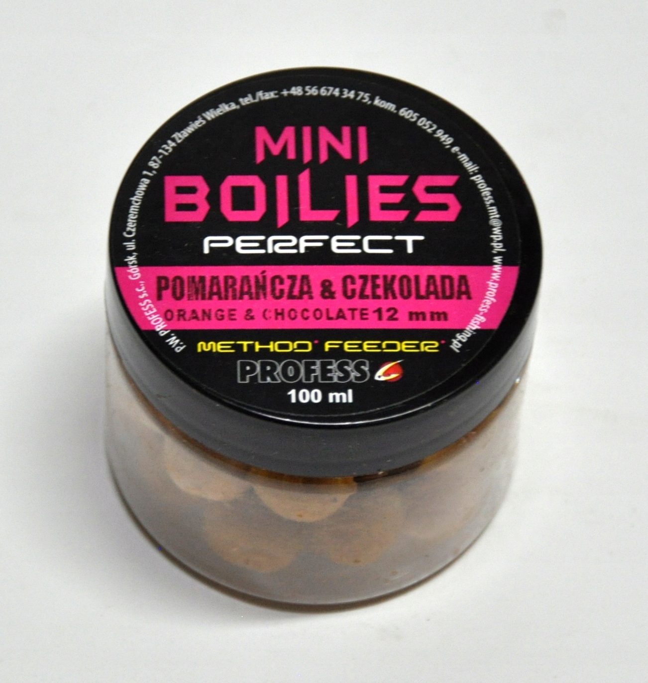 Kul prot.hacz.ME. FEE.Perf. 12mm100ml Pomarań-czek