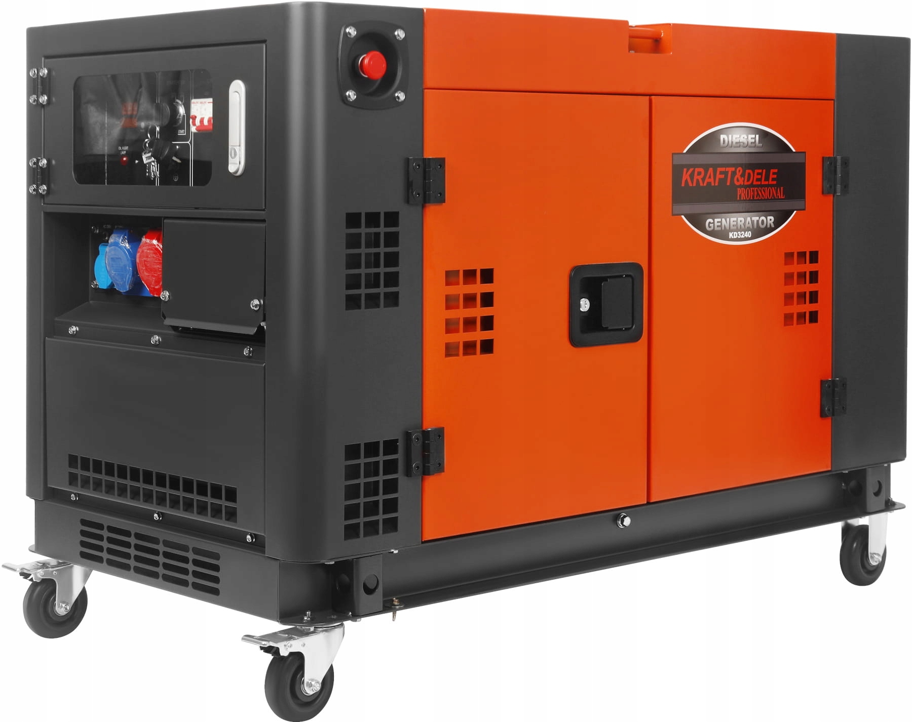 AGREGAT PRĄDOTWÓRCZY DIESEL 15,5kW 230V 32A/400V 220V 14kW 3000RPM KD3240