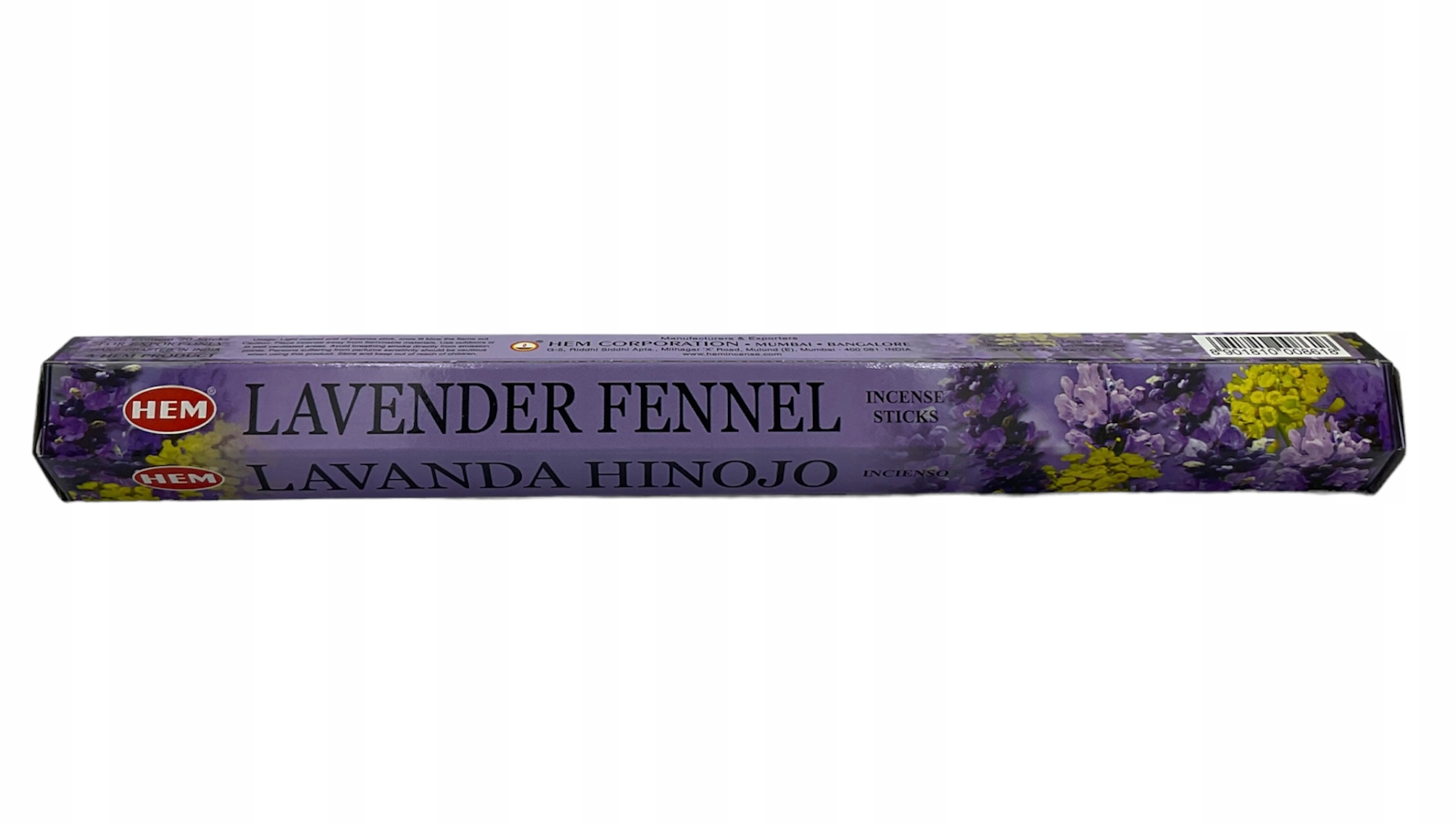 

Kadzidełka zapachowe Lavender Fennel 20szt Hem