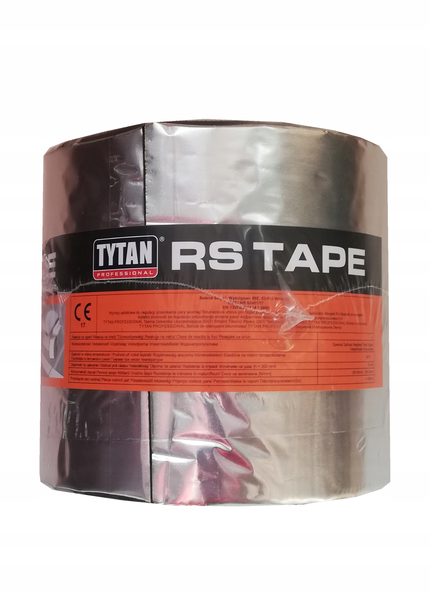 

Taśma uszczelniająca 15cm 10 mb. aluminium