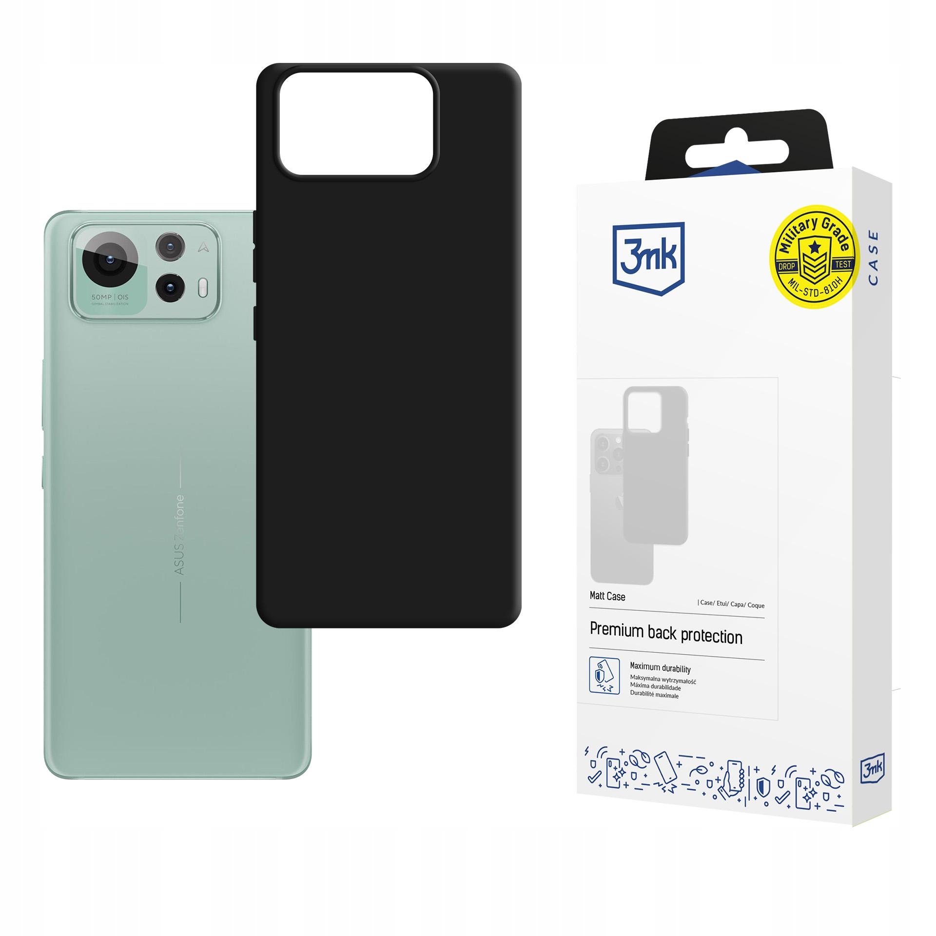 Etui 3mk Matt Case na Asus Zenfone 12 Ultra czarne 3mk Protection