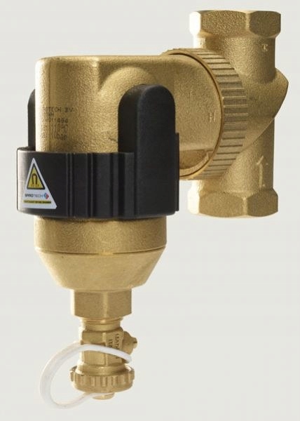 Separator zanieczyszczeń Spirotrap Mbc 3/4", z magnesem obrotową flanszą
