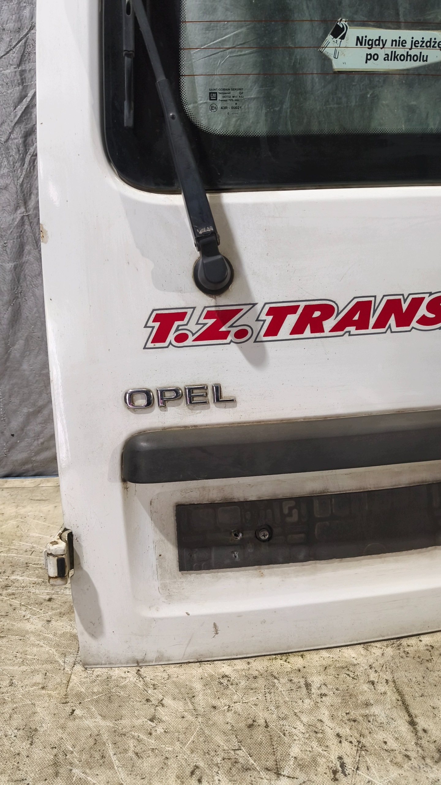 door left rear part OPEL COMBO 2010r