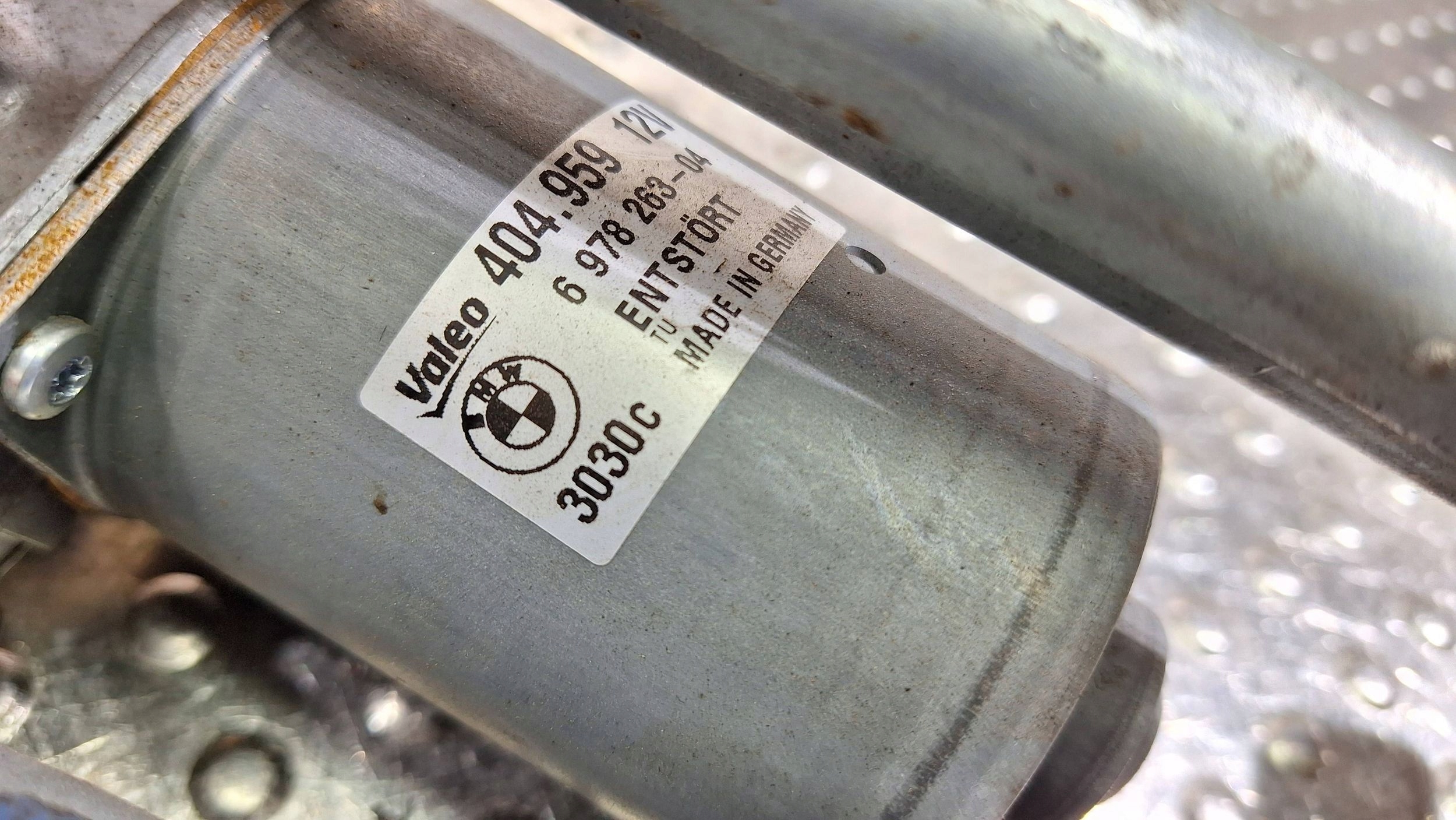 Gestänge Motor Wischer vorne 6978263 BMW 3 E90 E91 E92 E93 EUROPA