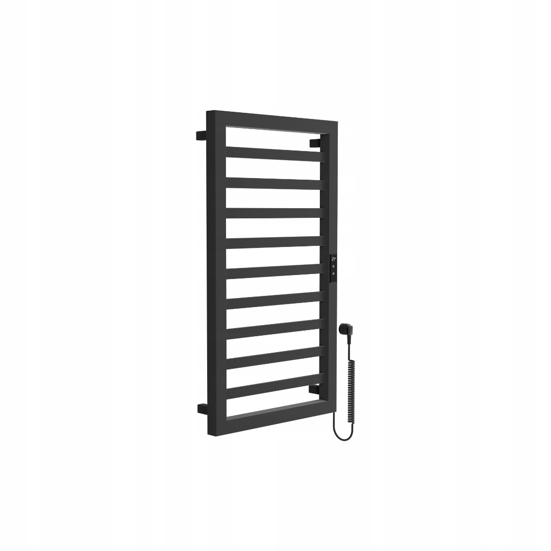 Elektrický radiátor Brego Smart 91 x 50 cm, černý mat, koupelnový