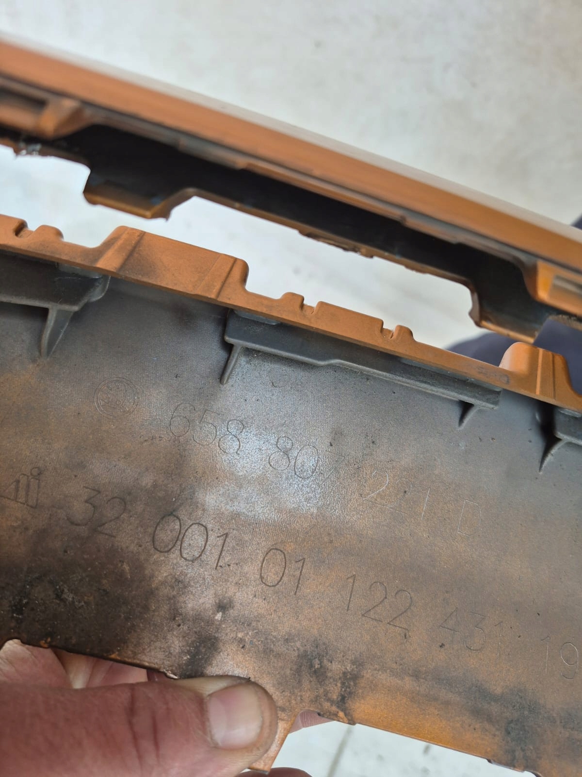SKODA KAMIQ 658 LIFT 23- bumper front front without DZIUR 658807221D