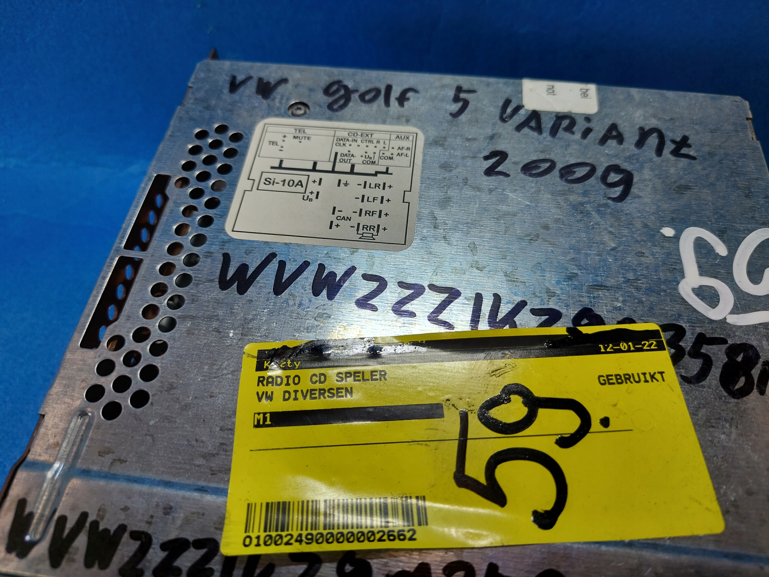 RADIO EKRAN GOLF VI 1K0035156B