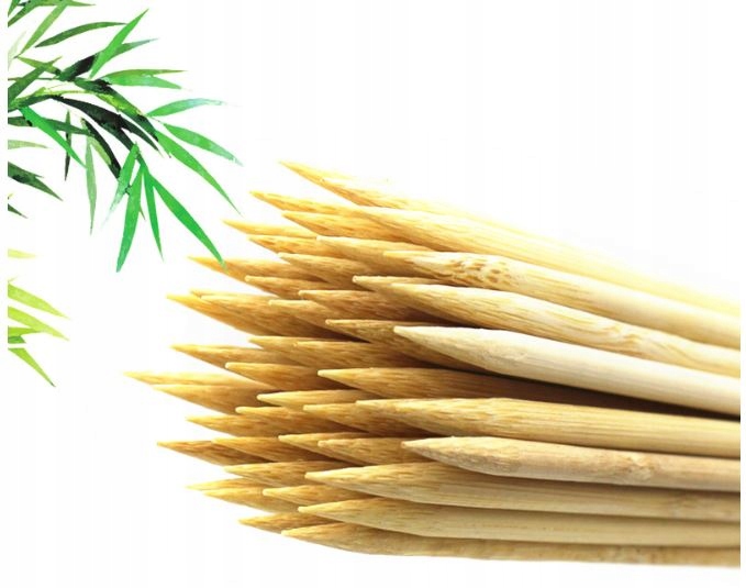 Eco bambusowe patyczki do szaszłyków 20 cm 200 szt 2,5 mm patyki na grill Producent Godan