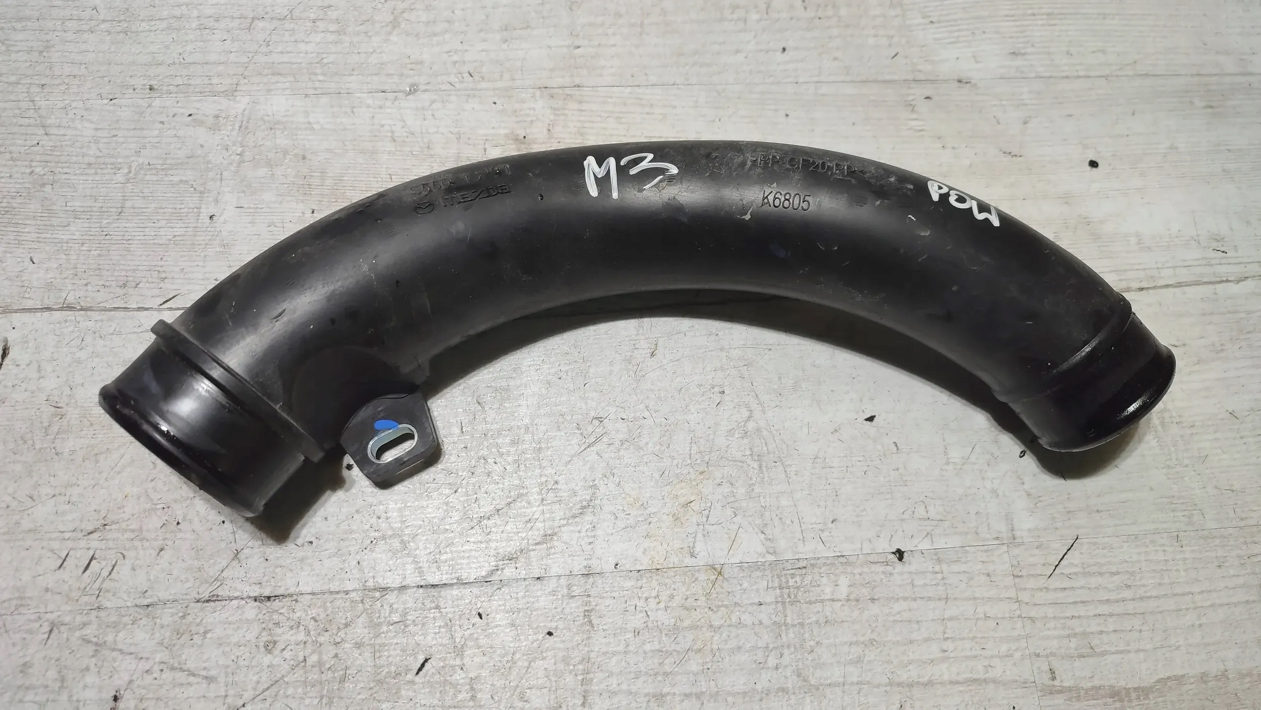 Mazda 3 III BM 17r 1.5d Schlauch luft rohr intercooler