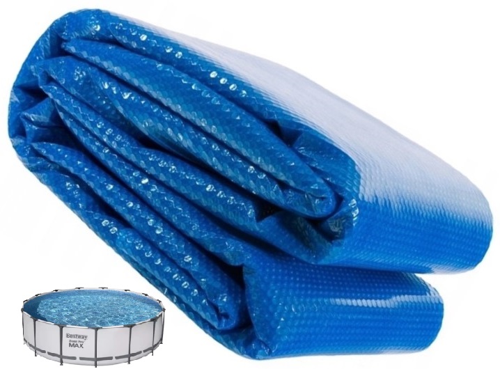 Solárna bublinková krytka pre okrúhly bazén Bestway Steel Pro Max 457 cm