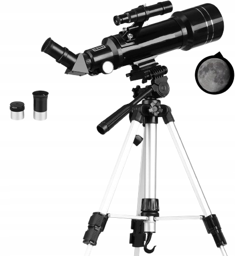 Astronomický Dalekohled 70/400 MM Skládací Černý Model 40070
