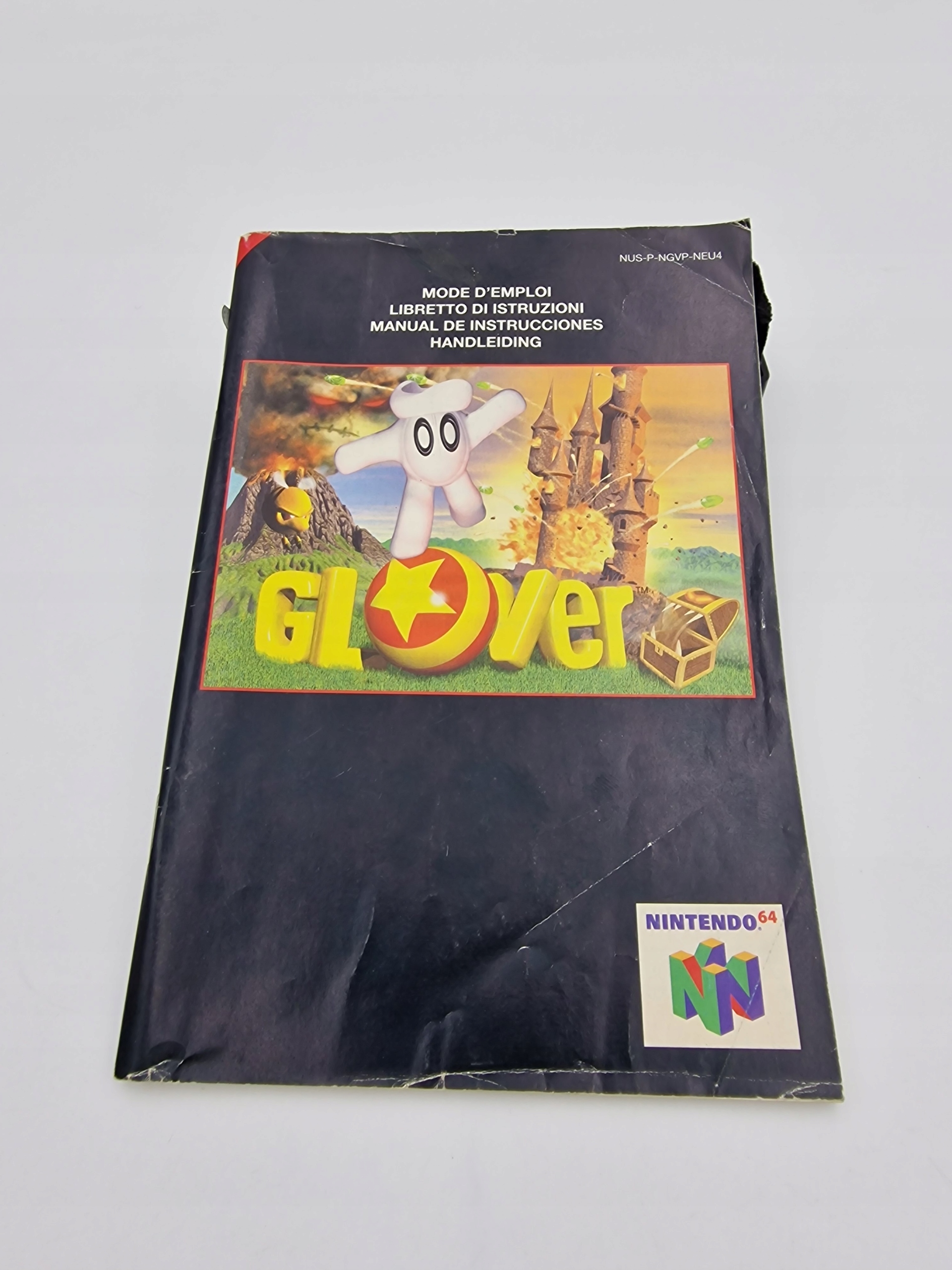 NINTENDO 64 GLOVER Tryb gry singleplayer