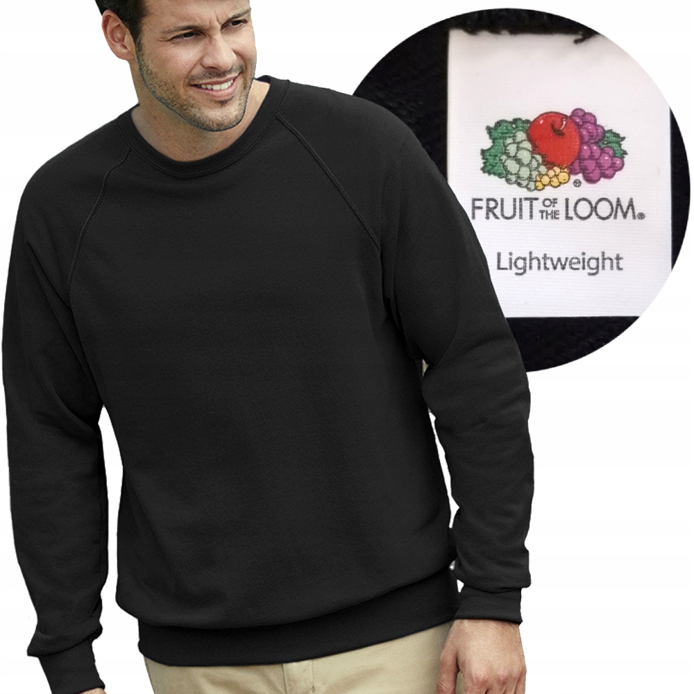 

Bluza Fruit Of The Loom Raglan Light XXL