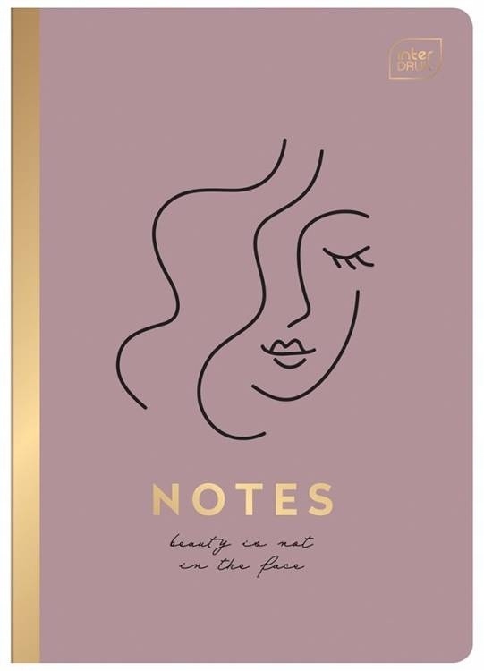 

Zeszyt A5 80 Kartek Kratka Metallic Interdruk