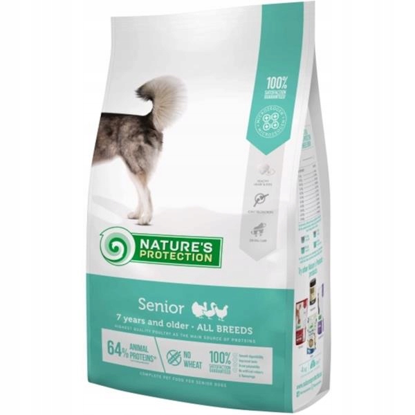 Levně Nature's Protection Dog Dry Senior 4 kg