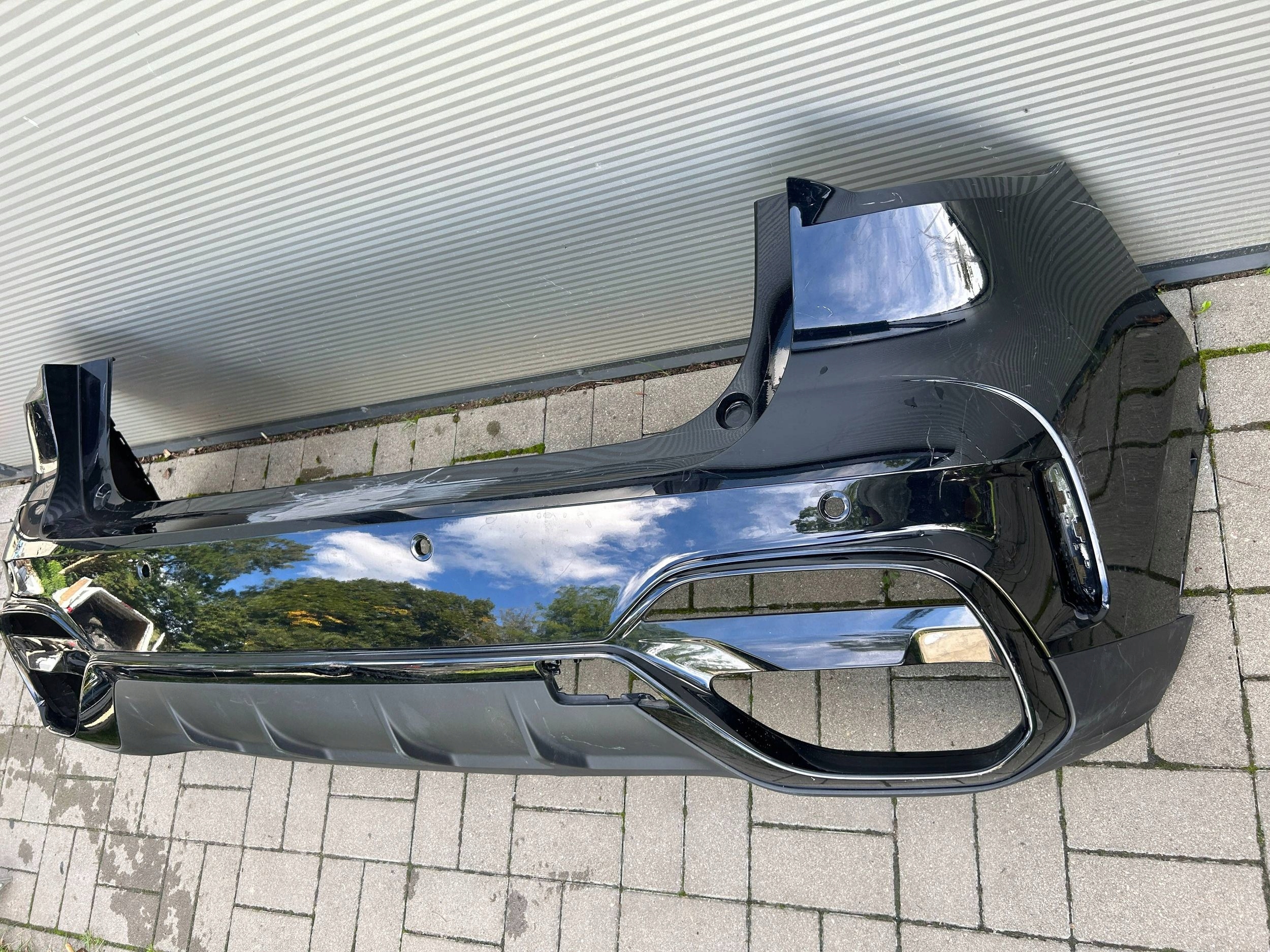 MG ZS 21- bumper rear part rear