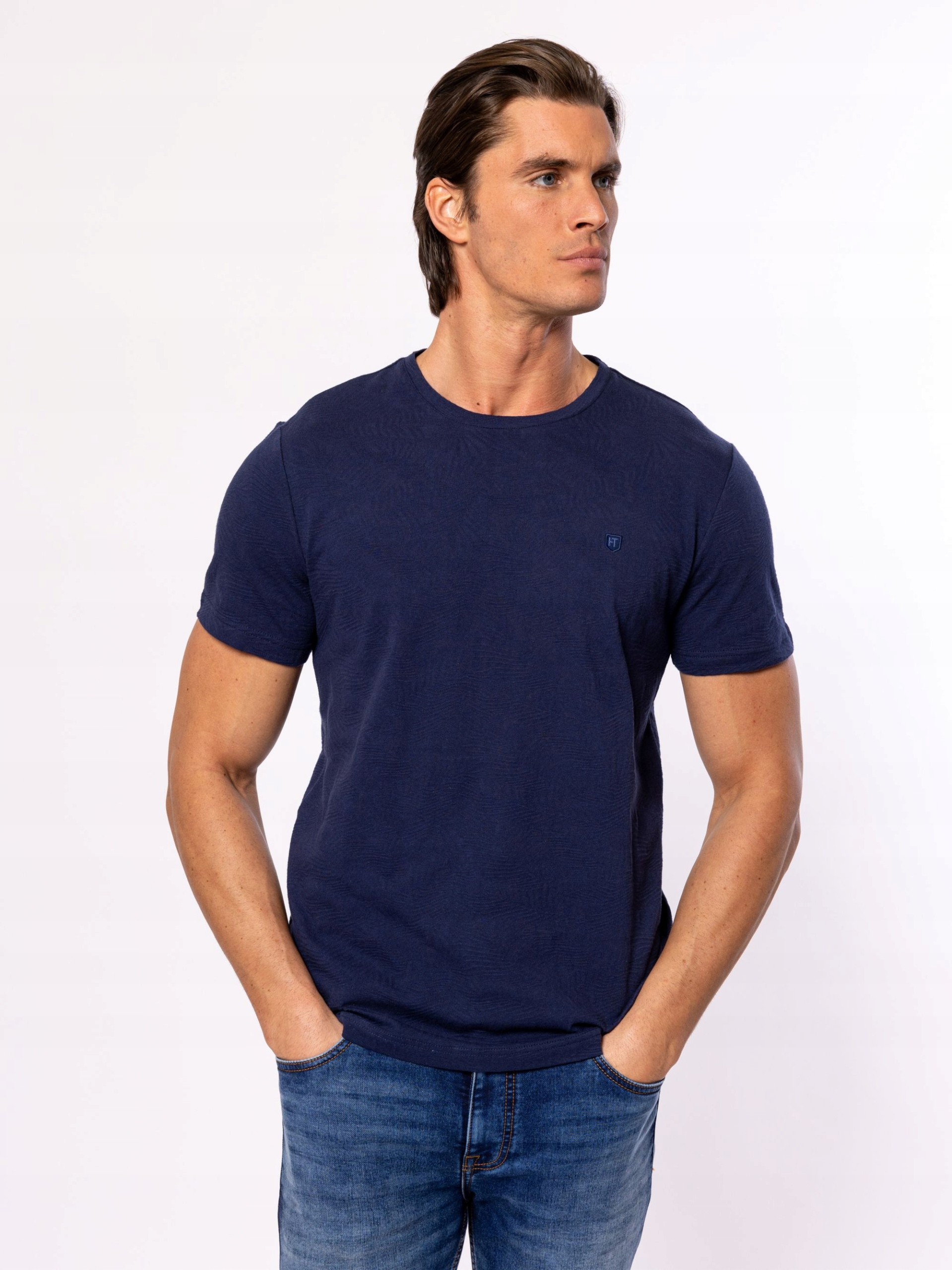 Heavy Tools Pánské Tričko Tričko Mopers Tmavě Modré Midnight Velikost XL