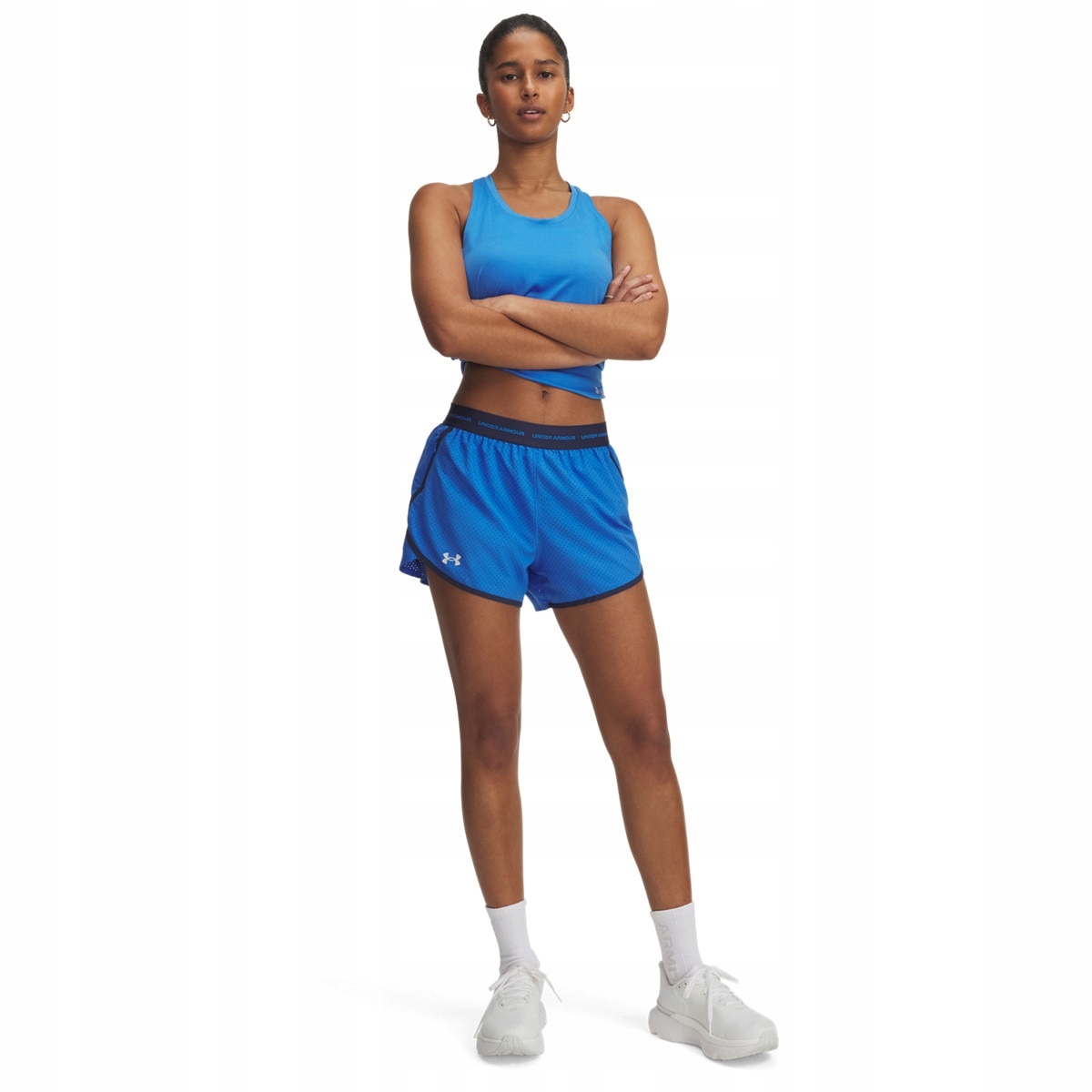 Damskie spodenki do biegania Under Armour Ua Fly By 3'' Novelty Short