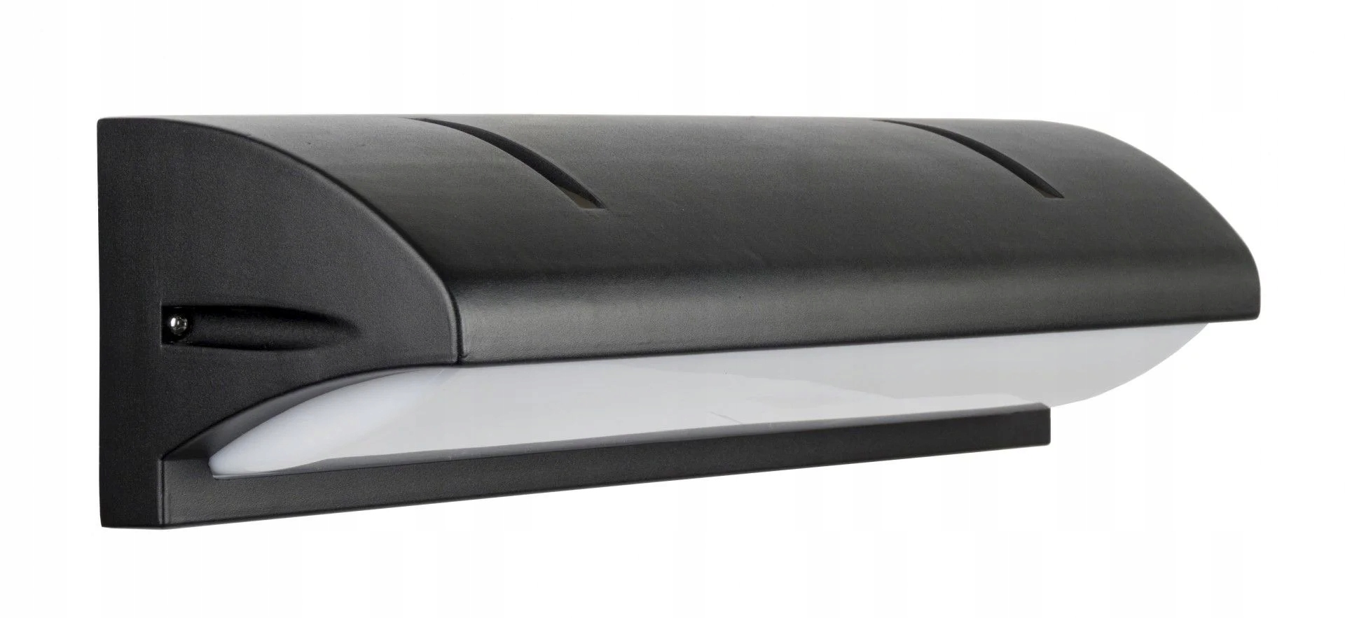 Vonkajšie záhradné nástenné svietidlo čierne podlhovasté 42 cm 2 body IP54 Su-ma