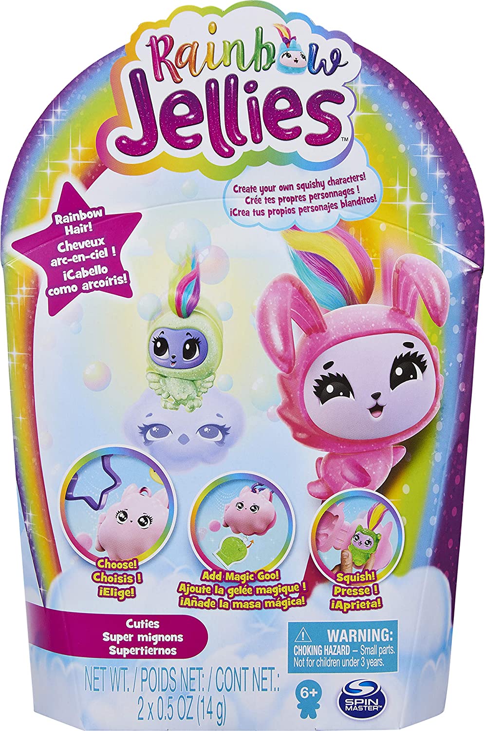 

2 Figurki Rainbow Jellies Diy Zestaw Do Tworzenia
