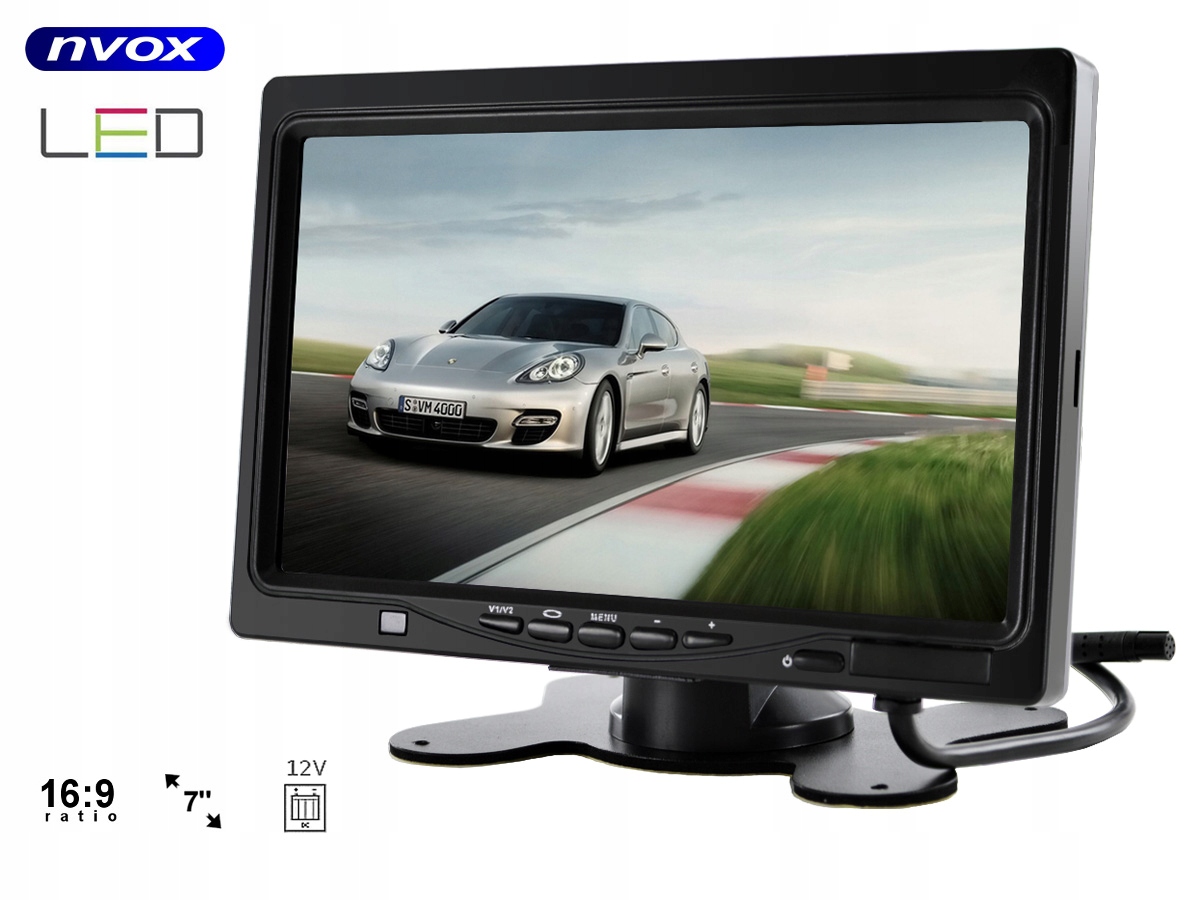 MONITOR ZAGŁÓWKOWY LUB WOLNOSTOJĄCY LCD 7" EAN (GTIN) 5901867720351