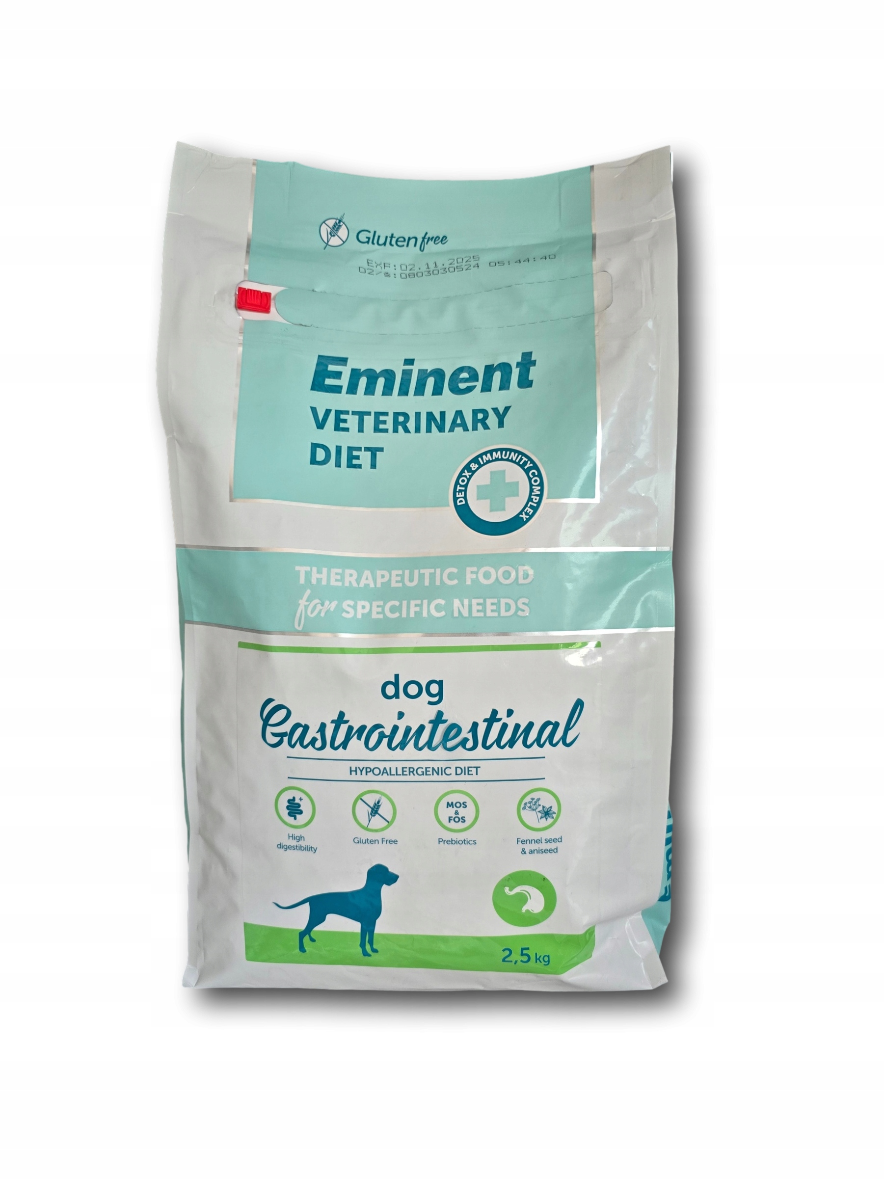 Levně Krmivo pro psy na alergii Eminent Gastro Hypoallergenic Premium 2,5 kg