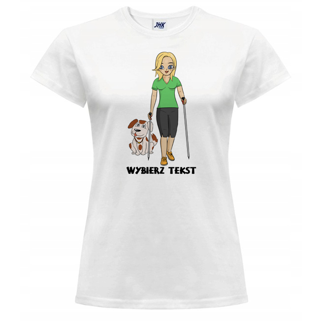

Koszulka Damska T-shirt Sport Nordic Walking M