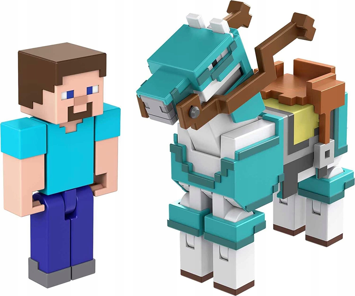 MINECRAFT zestaw 2 figurek FIGURKA STEVE + KOŃ Typ figurka