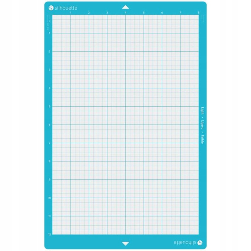 Mata do plotera Silhouette Portrait 8x12” A4 Słaby Klej Lekka