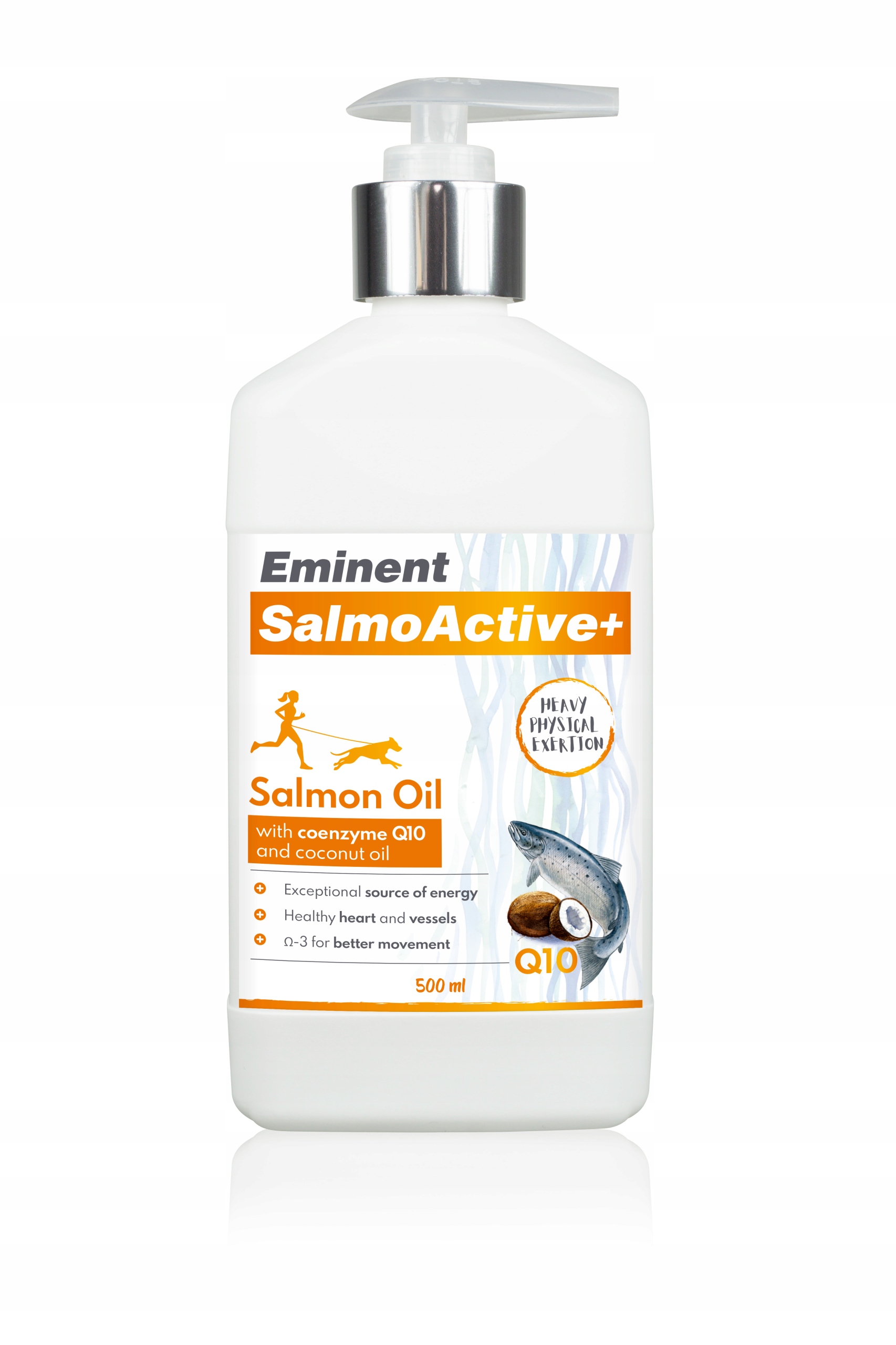 Eminent SalmoActive+ 0,5 l – lososový olej pro aktivní a pracující psy