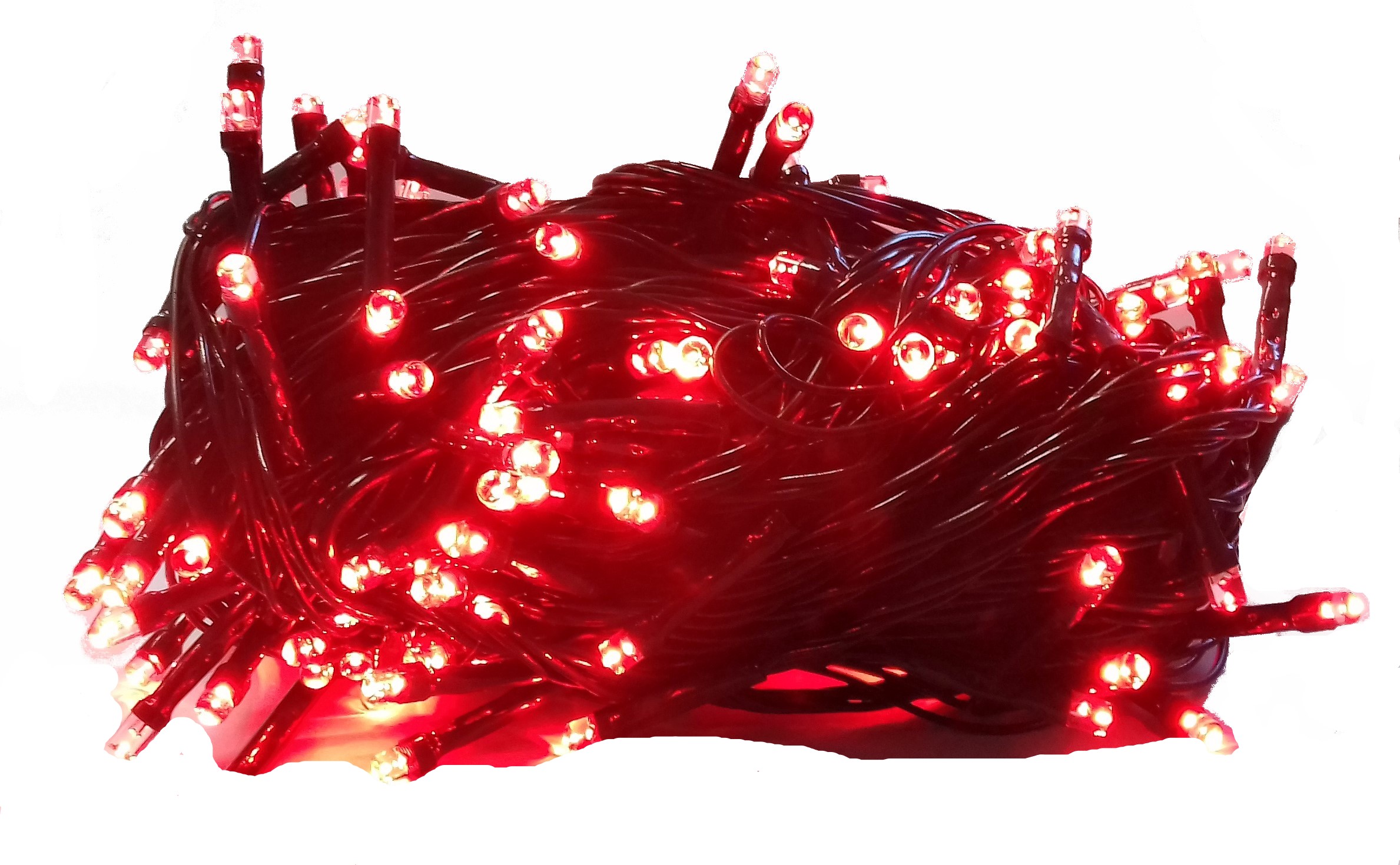 

Lampki światełka choinkowe 100 Led czerwone