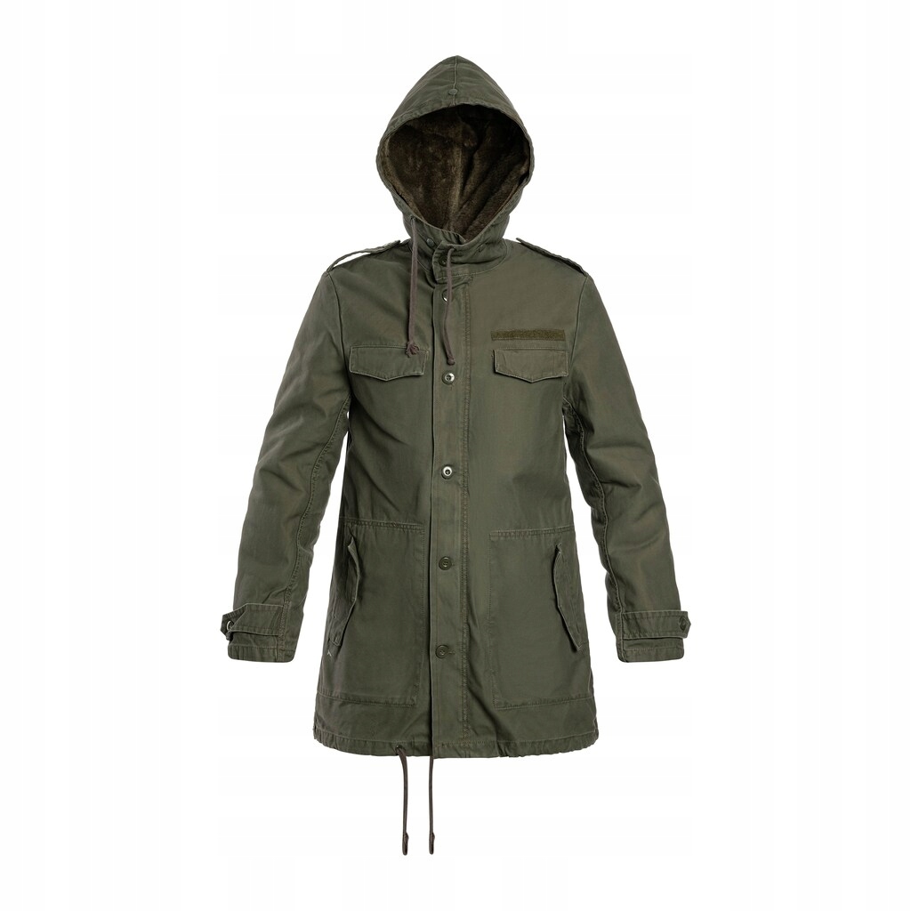 Celoroční pánská bunda s kapucí Brandit Bw Parka Heavy Olive 7XL