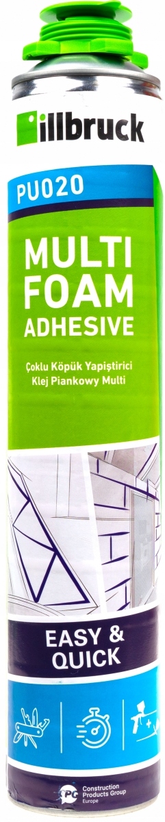 

Klej Illbruck PU020 piana stopni schodów parapetów