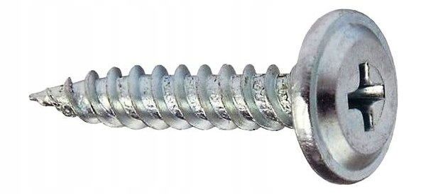 WKRĘTY PODKŁADKOWE SAMOGWINTUJĄCE 4,2x16mm METAL DREWNO 1000szt OCYNK KLIMA Marka Wkręt-met