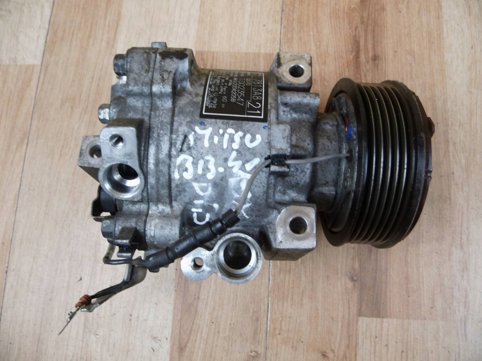 Mitsubishi ASX compressor compressor; of the air conditioning 7813A821