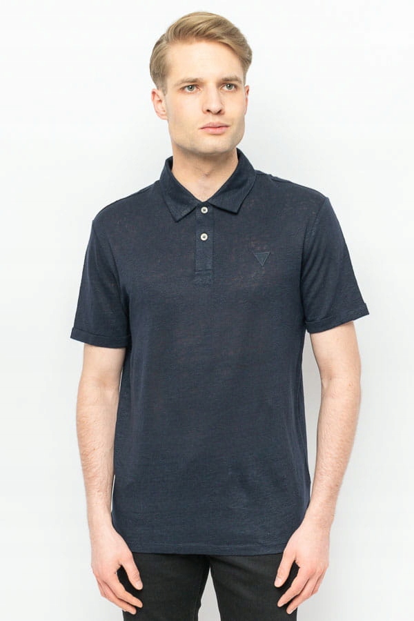 Pánská Polokošile Guess M2GP09 KB3G0 Tmavě Modrá M